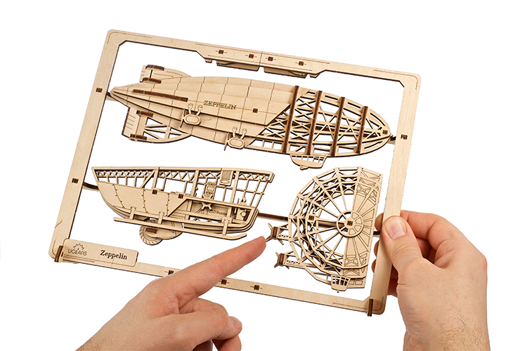 Ugears Zeppelin 2.5D Puzzle* - 6