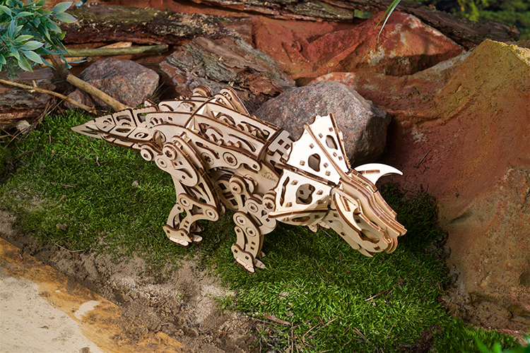Ugears Triceratops - 3