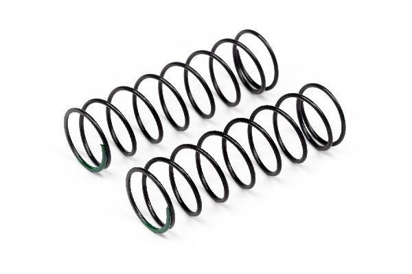Maverick RC MV29136 SHOCK SPRING FRONT SOFT 1.3X60X8.5 (GREEN/2PCS) - 2