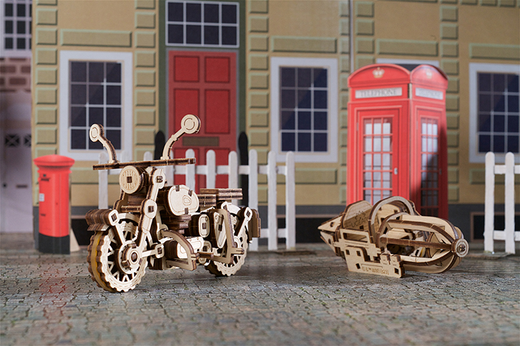 Ugears Hagrid´s Flying Motorbike Harry Potter - 6
