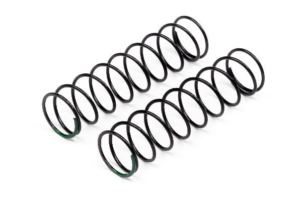Maverick RC MV29137 SHOCK SPRING REAR SOFT 1.3X70X9.5 (GREEN/2PCS)