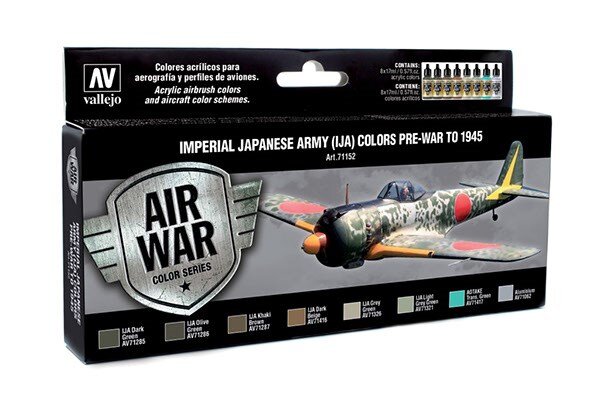 VALLEJO 71152 Imperial Japanese Army ( IJA) 8x17ml