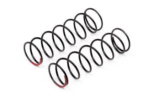 Maverick RC MV29138 SHOCK SPRING FRONT FIRM 1.3X60X7.5 (RED/2PCS)