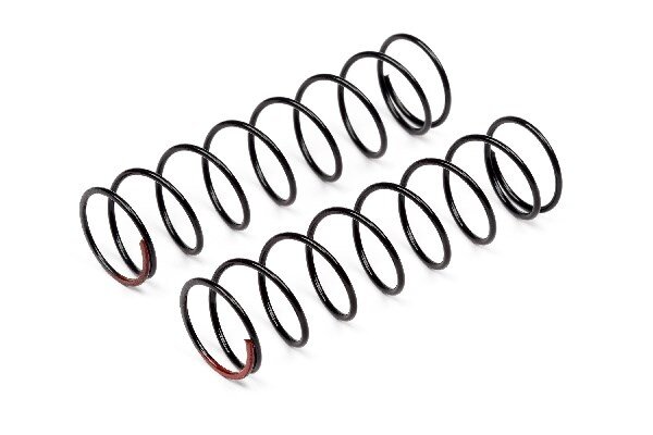 Maverick RC MV29139 SHOCK SPRING REAR FIRM 1.3X70X8.5 (RED/2PCS)