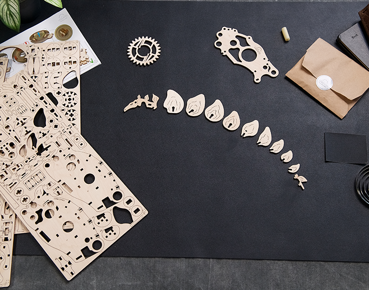 Ugears Stegosaurus - 7