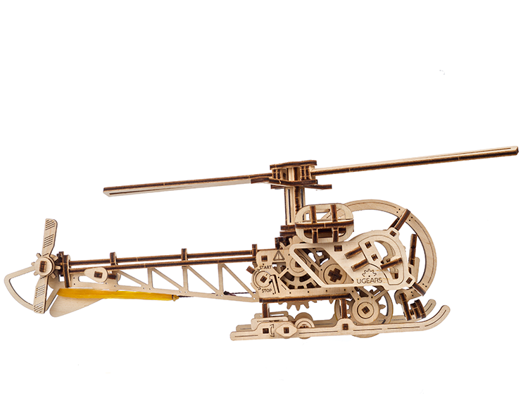Ugears Mini Helicopter - 4