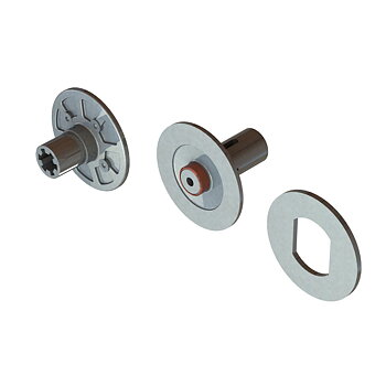 Arrma ARA310946 Slipper Plate & Hub Set