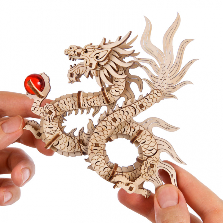 Ugears Wooden Dragon - 12