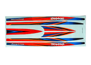 Traxxas 10698-ORNG Decal Set Hull Orange Disruptor