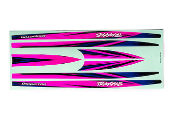 Traxxas 10698-PINK Decal Set Hull Pink Disruptor