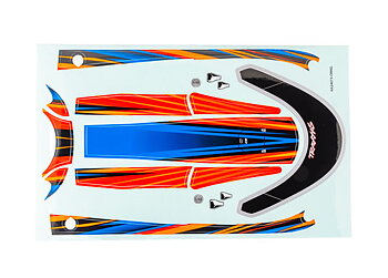 Traxxas 10699-ORNG Decal Set Hatch Orange Disruptor