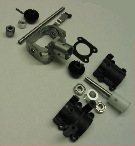3-D Open T/R Gear Case Assembly