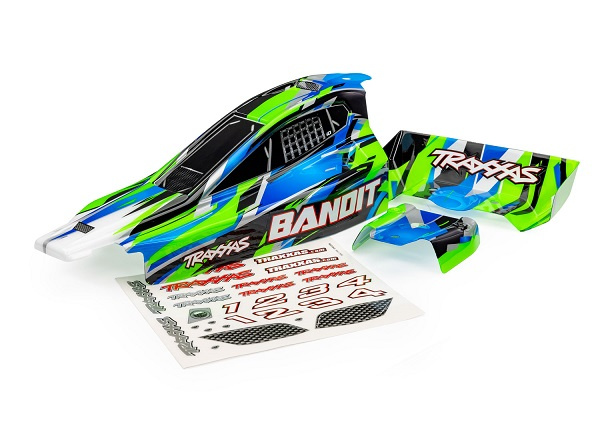 Traxxas 2430-GRN Kaross Bandit Grön
