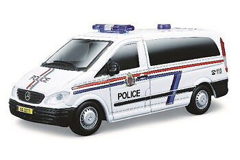 BURAGO 18-32009 Police Mercedes-Benz Vito 1:50