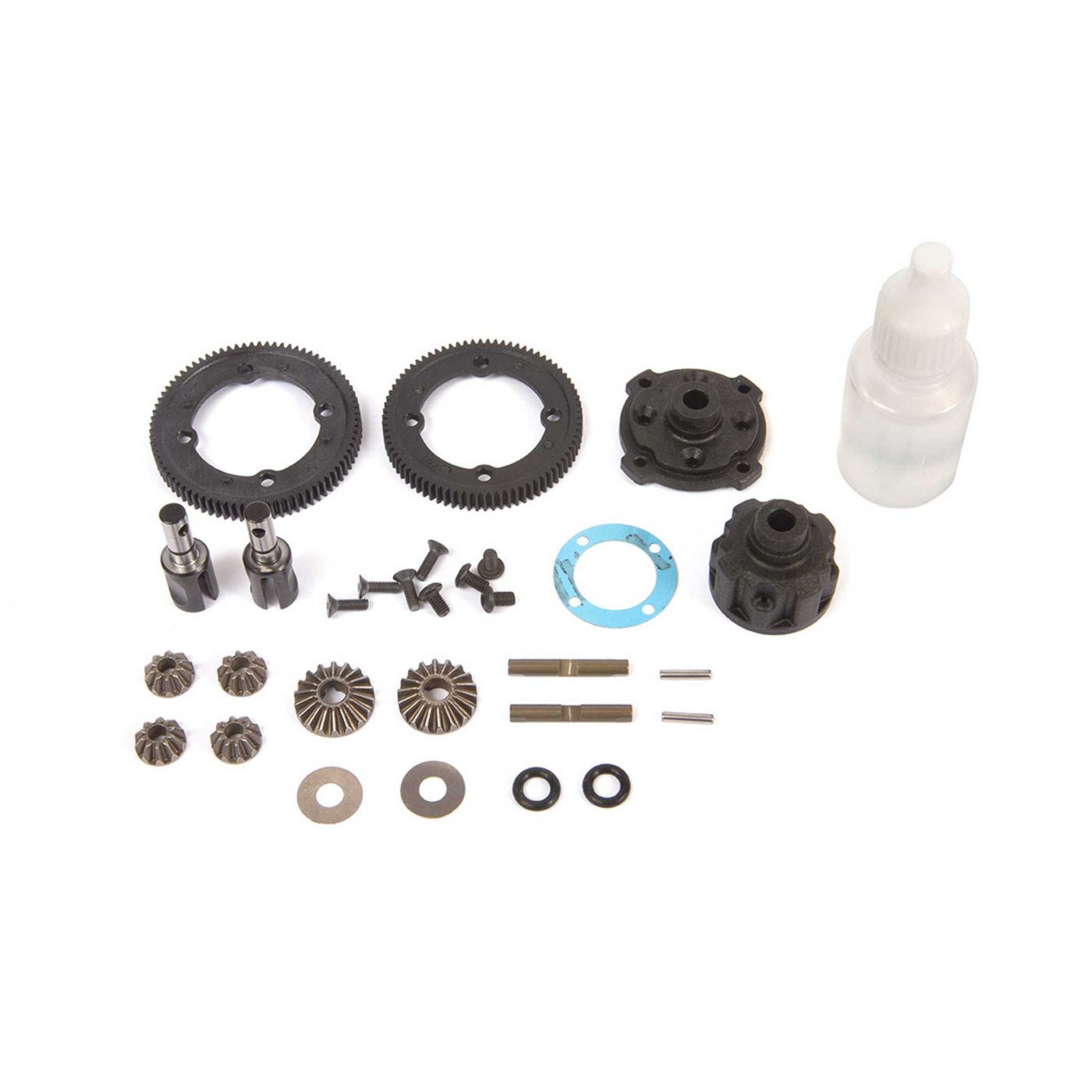 TLR TLR332085 Center Diff Complete, Metal: 22X-4