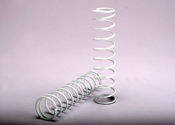 Traxxas 4457A Shock Spring Rear White Nitro Slash (2)
