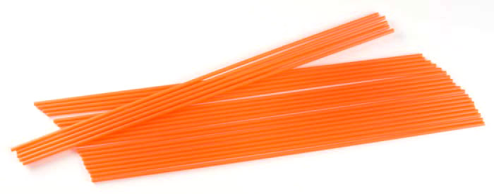Du-Bro 2360 Antennrör Neon Orange 3.2 x 311 mm (24)