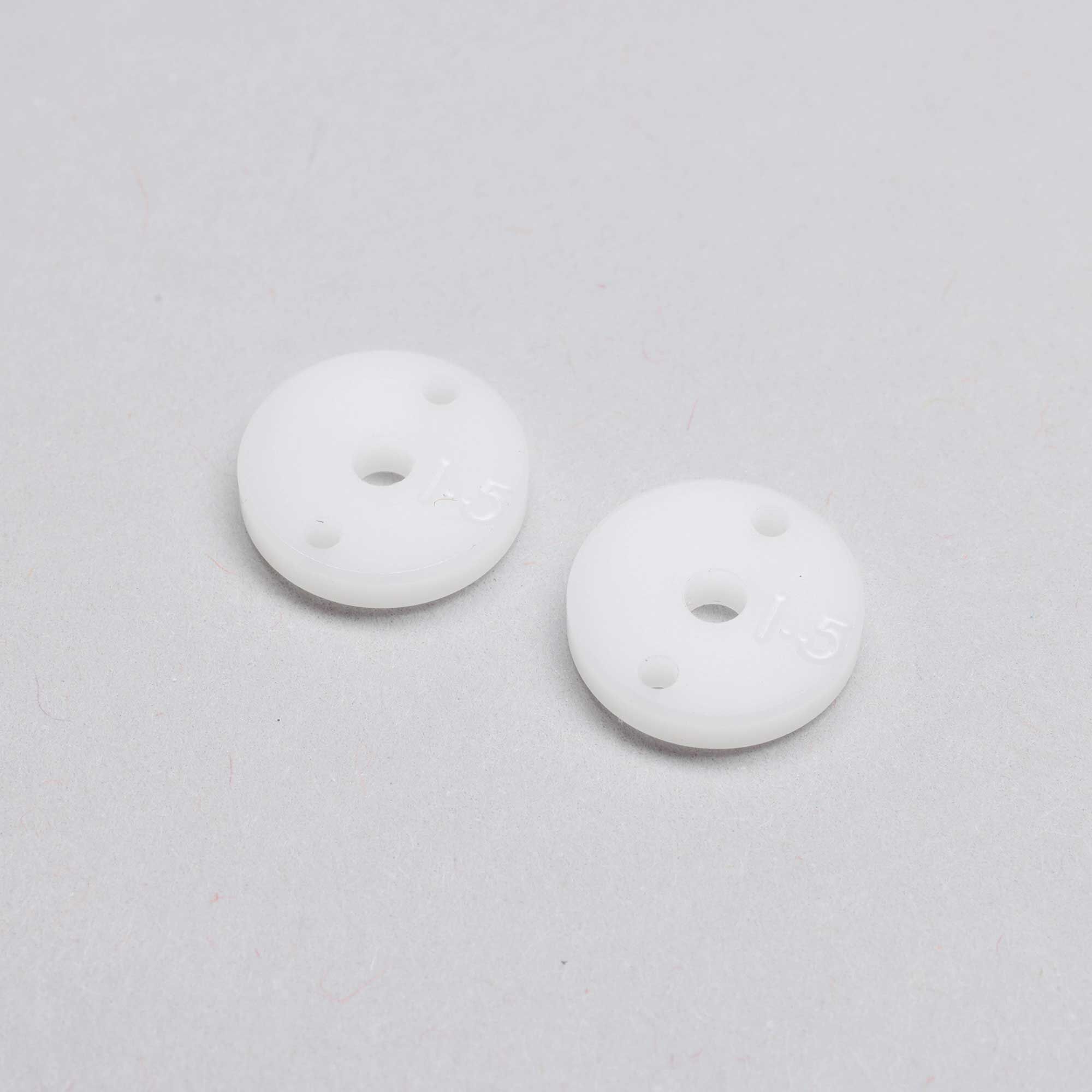 TLR Machined Shock Pistons, 2.3mm, 2 x 1.5mm, G3 (2)