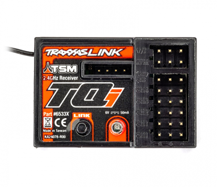Traxxas 6533X Mottagare 6533X Mikro 5-kanals TQi Traxxas Link TSM