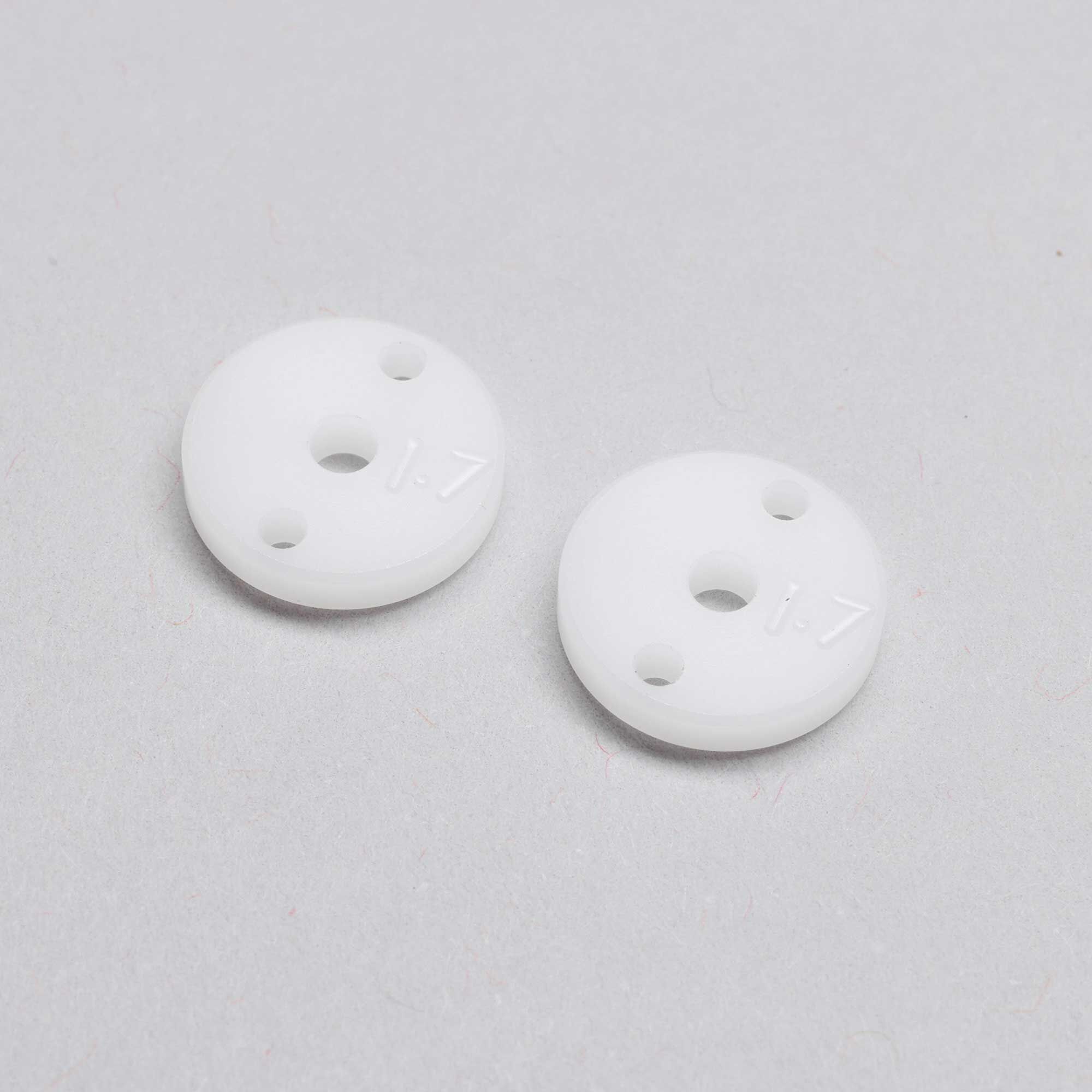 TLR Machined Shock Pistons, 2.3mm, 2 x 1.7mm, G3 (2)