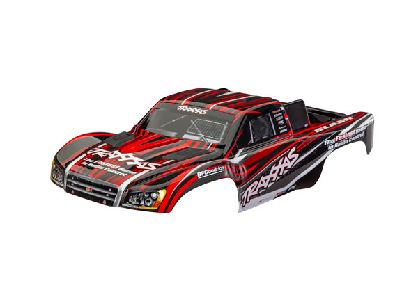 Traxxas 6910-RED Kaross Slash 4x4 Clipless Röd