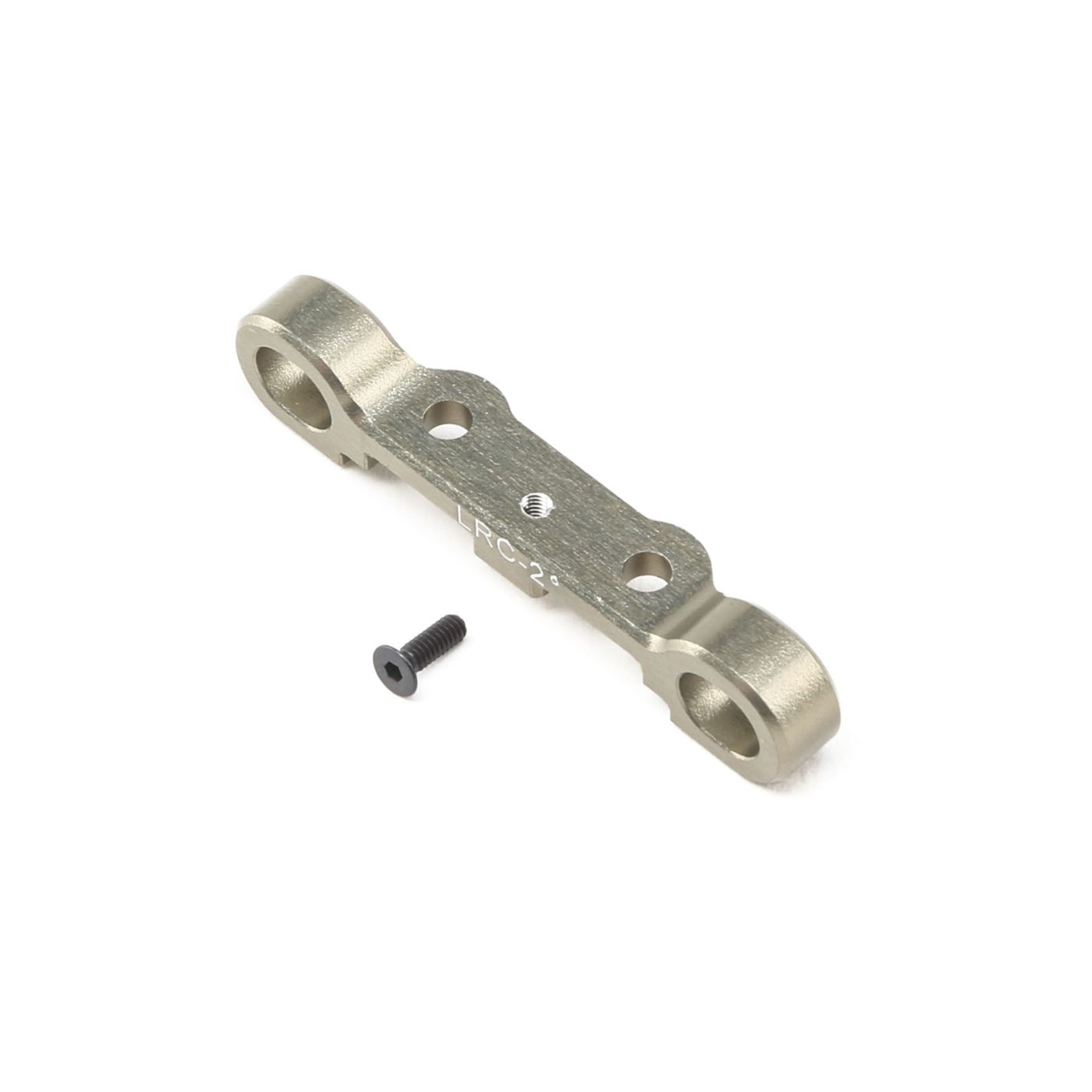 TLR TLR334042 Toe Plate, LRC -2 deg, Aluminum: 22 4.0