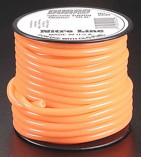 Du-Bro 2240 Silikonslang Orange 15.2m (2mm id)