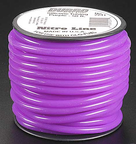 Du-Bro 2241 Silikonslang Purple 15.2m (2mm id)