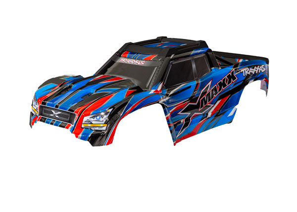Traxxas 7867-BLUE Kaross X-Maxx Blå