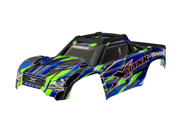 Traxxas 427867-GRN Body X-Maxx Green