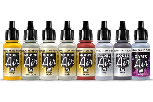 VALLEJO 71612 Star Fighters Colors 8x17ml