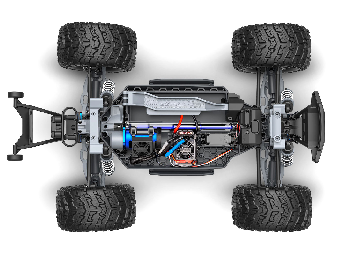 Traxxas Stampede 4x4 1/10 HD VX3 BL 3S RTR Black - 9