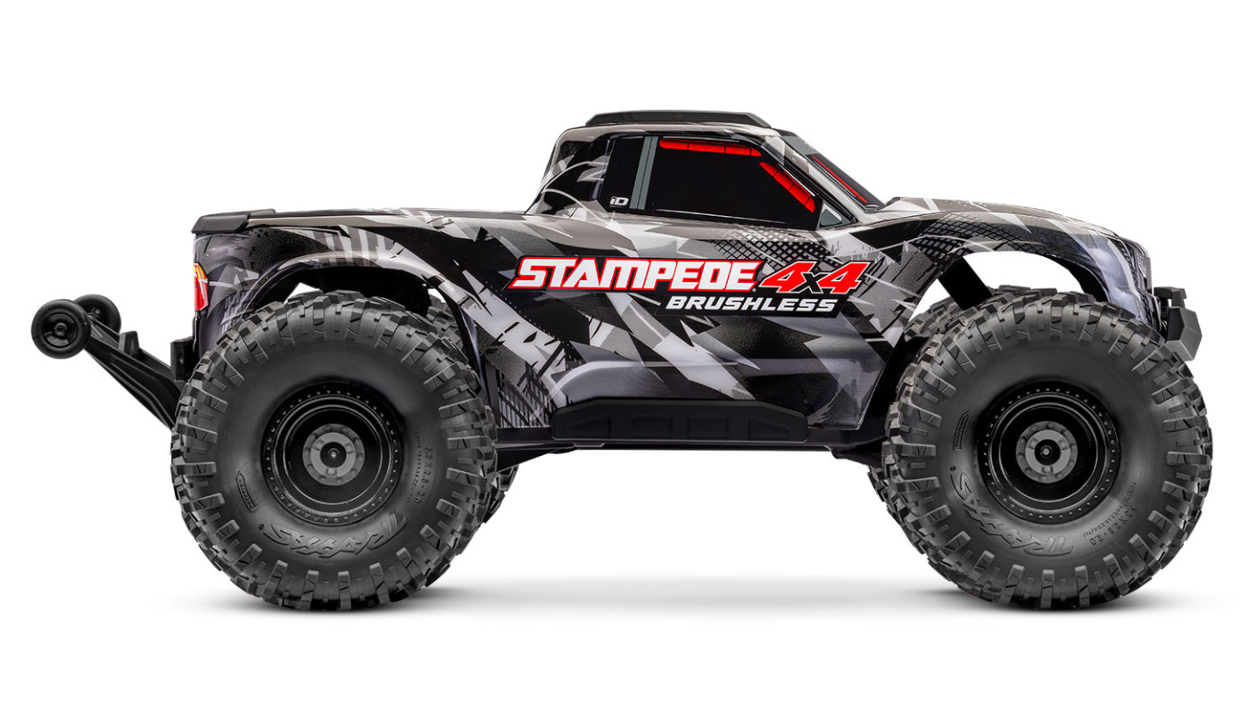 Traxxas Stampede 4x4 1/10 HD VX3 BL 3S RTR Black - 3