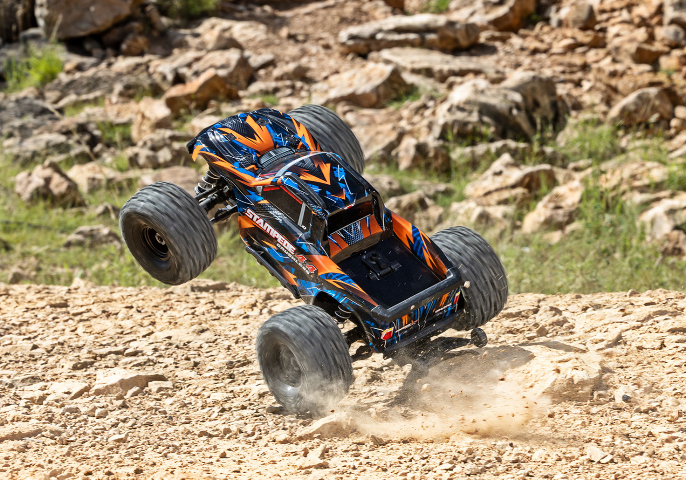 Traxxas Stampede 4x4 1/10 HD VX3 BL 3S RTR Orange - 14
