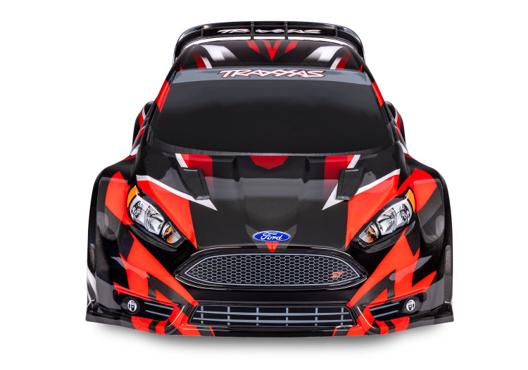 Traxxas Ford Fiesta ST Rally 1/10 4WD RTR TQ Röd BL-2S - 11