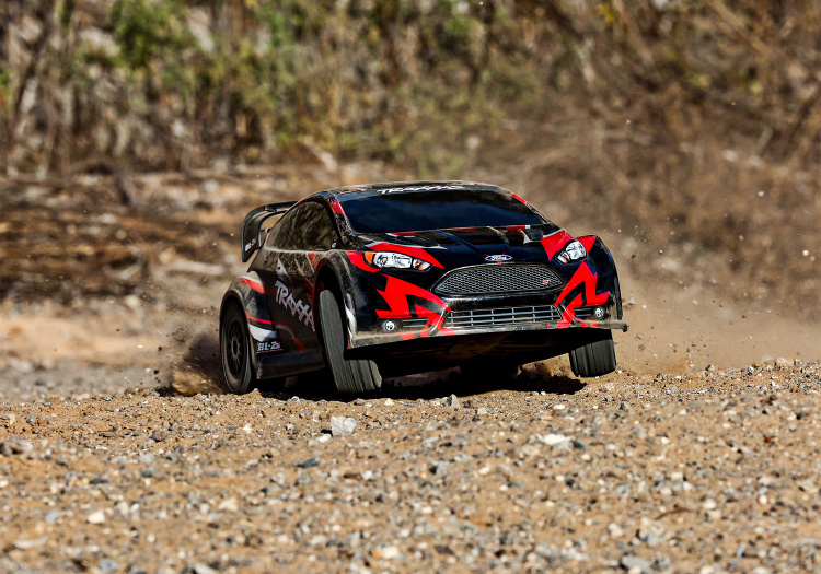 Traxxas Ford Fiesta ST Rally 1/10 4WD RTR TQ Röd BL-2S - 15