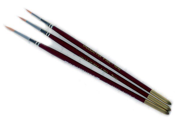 VALLEJO P54999 Toray Brushset Nº 0,1,2