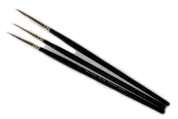 VALLEJO RK25998 Kolinsky Tajmir Sable Brushset Nº 0,1,2