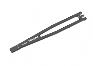 Traxxas 8327-GRAY Batterihållare Alu Grå