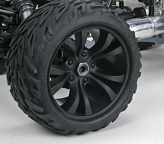 MT  Wheel - Black, 2Pcs