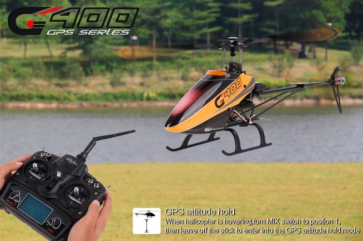 ワルケラGPS G 400 ￼ Walkera G400 6-channel GPS Flybarless RC Helicopter With