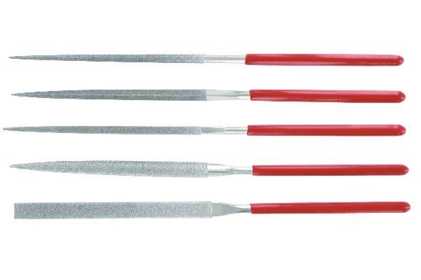 VALLEJO T03002 Set of 5 Diamond needle files