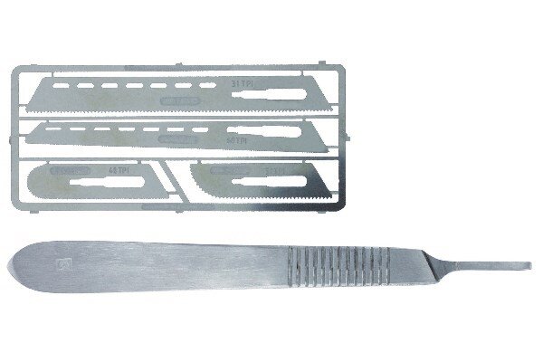 VALLEJO T06001 Saw set #1 with scalpel handle #4