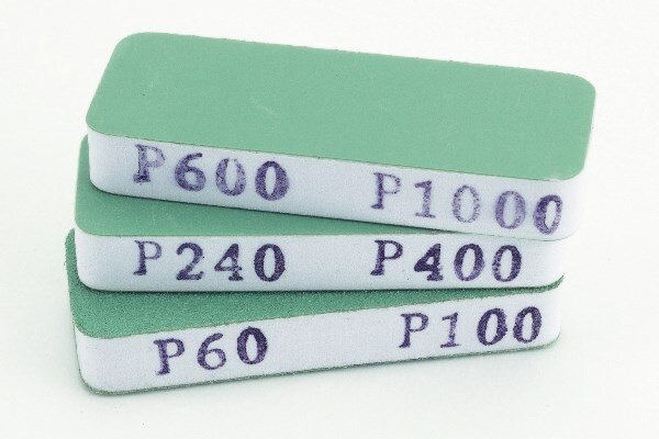 VALLEJO T04004 FlexiSander Dual Grit x3 (80x30x12mm)