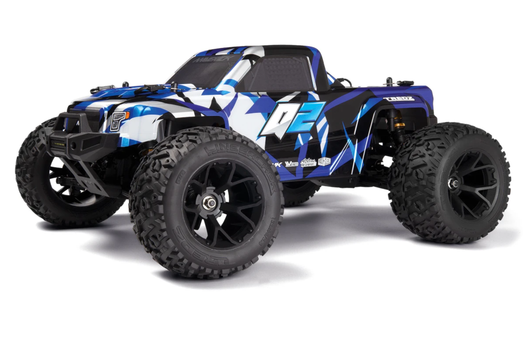 Maverick RC Quantum2 MT 1/10th Monster Truck - Blue - 7