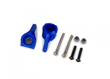 Traxxas 9137-BLUE Styrspindel EHD Blå (Par) (för Uppgraderingskit #9180/9181/9182) 2WD