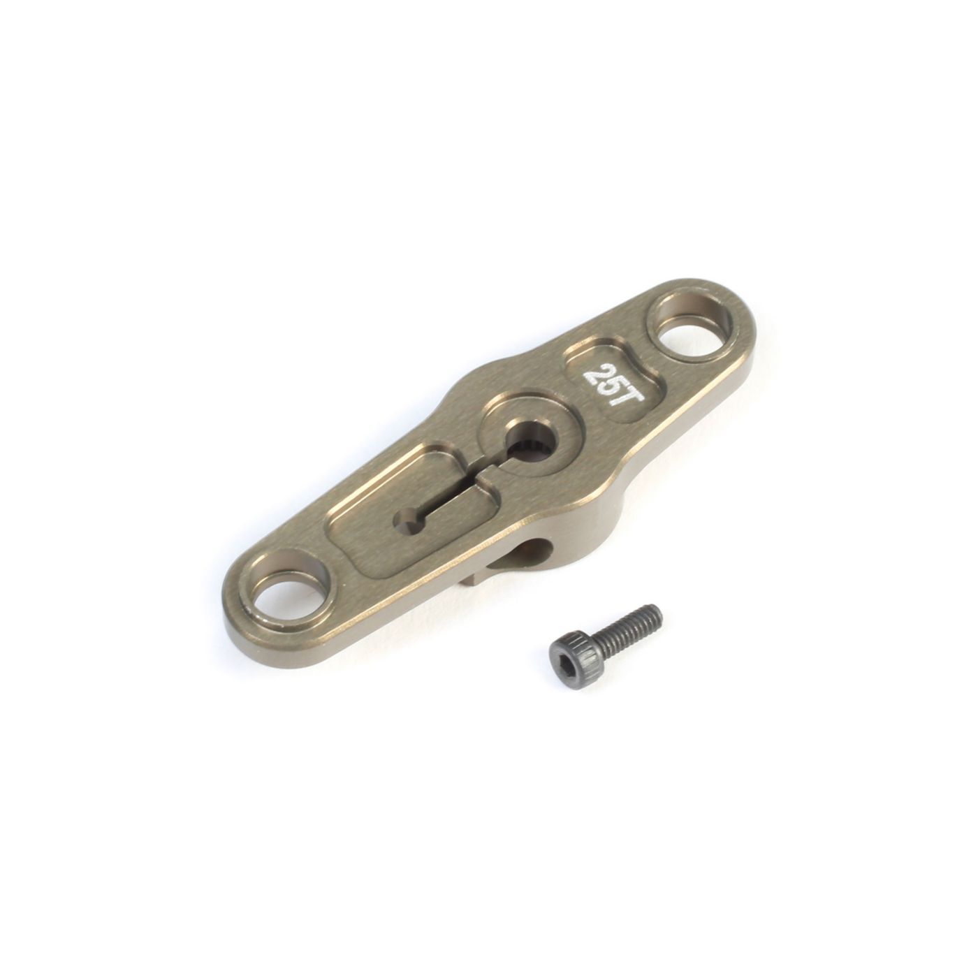 TLR TLR341016 Aluminum Servo Horn, Throttle, 25T: 8X