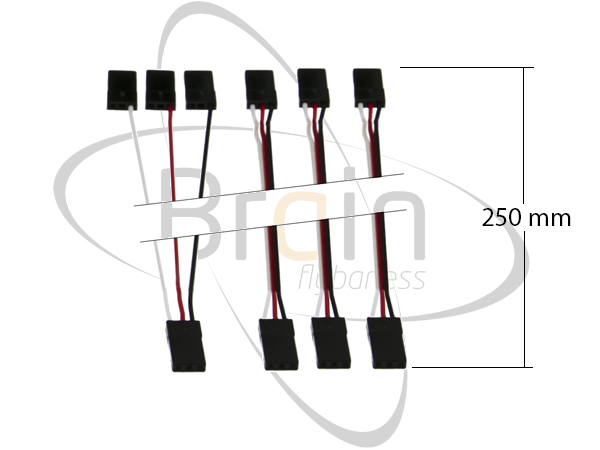 Brain 250mm adapter cables