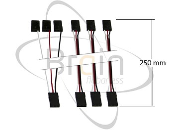 Brain 250mm adapter cables
