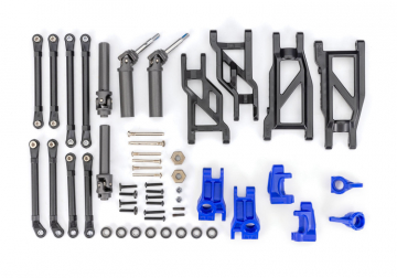Traxxas 9180-BLUE  Outer Driveline &amp; Suspension EHD Blue Upgrade Kit 2WD Stampede, Rustler, Bigfoot